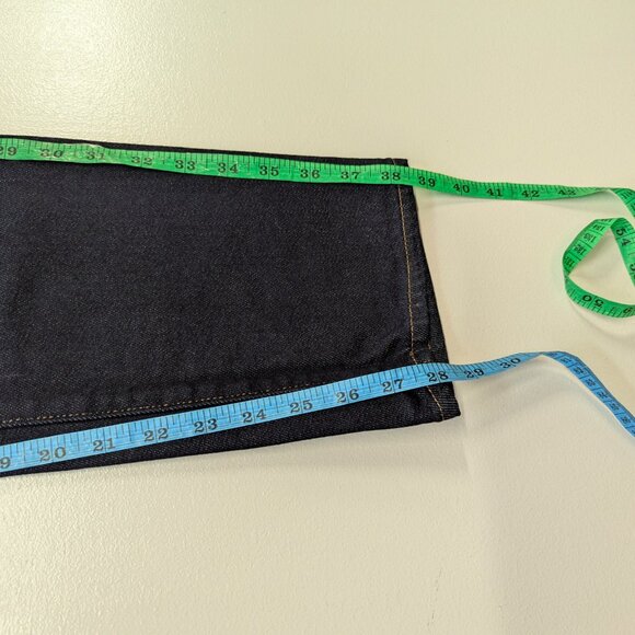 Express Slim Straight Size 36x30 Raw Denim - Picture 7 of 14